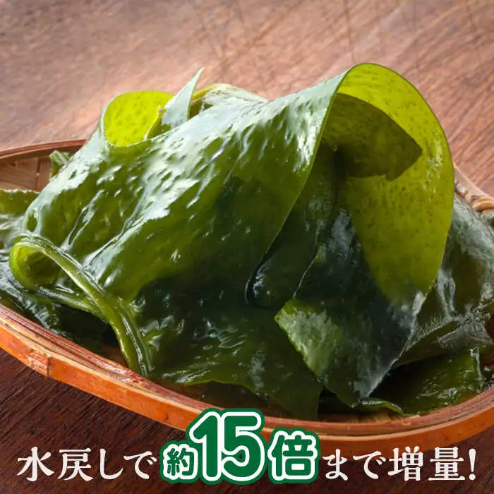 【全6回定期便】干しわかめ 2袋 糸島市 / 山下商店【いとしまごころ】糸島 乾物 海藻 いとしま 乾燥 [ANA028]