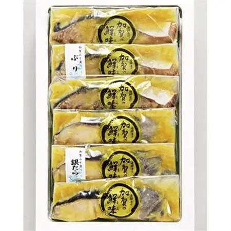 銀たら・ぶり加賀味噌漬け(6切入)_魚介・海産物   _【配送不可地域：離島】【1029605】