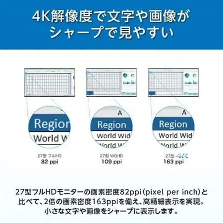 【国内生産】EIZO 高精細 27型4Kモニター FlexScan EV2740X ホワイト_液晶 モニター パソコン pcモニター ゲーミングモニター USB Type-C_【1402134】
