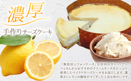 濃厚ベイクドチーズケーキ 1ホール(直径約17cm)