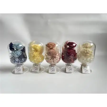 【青系】天球bottle flowers　Msize_花・観葉植物 造花・プリザーブドフラワー 花 _【1307792】