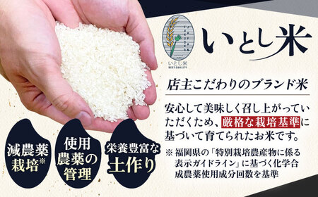 【全6回定期便】いとし米 厳選夢つくし 5kg×6回 (糸島産) 糸島市 / 三島商店 [AIM022] 米 白米