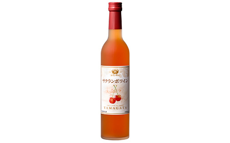 大浦葡萄酒 フルーツワイン 「リンゴワイン・サクランボワイン」500ml×2本セット 『(有)大浦葡萄酒』 ワイン 甘口 山形県 南陽市 [1945]