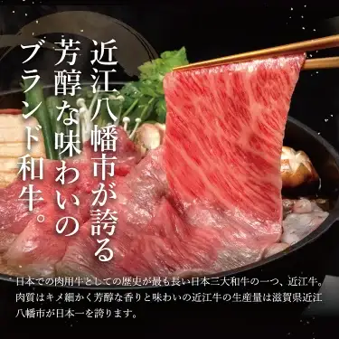近江牛 すき焼き 赤身 モモ 500g 【AG04W】 牛肉すき焼き