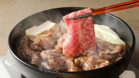 近江牛 すきやき [選] 500g カネ吉山本 【Y083W1】 牛肉