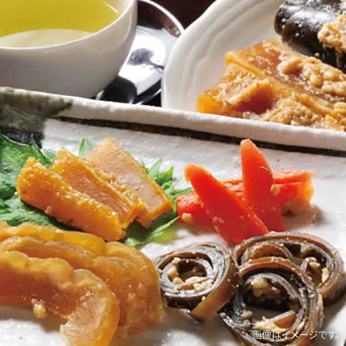 【全12回定期便】荒木さん家の こだわり 漬物 6種 詰め合わせ セット （みそ漬 / 漬刻み / 奈良漬 / 雷山漬 / 漬殿様 / 黄たかな漬）《糸島》【荒木のつけもの】 [ACE004]
