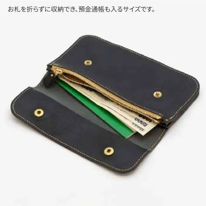 DURAM ロング デイ ウォレット / 長財布 革 メンズ レディース 13015 《糸島》【Duram Factory】 ドゥラムファクトリー [AJE043]