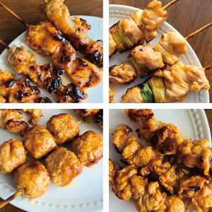 【特製タレ付き】焼き鳥タレ36本4種セット（もも・ネギマ・かわ・つくね）