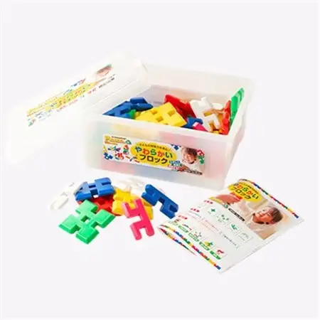 【幼児向けやわらかい知育玩具】ピーブロックジュニア60_雑貨・日用品 おもちゃ・ぬいぐるみ  _【1426744】