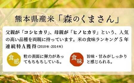 【先行受付】新米 令和7年産 熊本を代表するブランド米13ｋｇ（森のくまさん5kg×2袋、3kg×1袋）【10月より順次発送予定】国産 白米 精米 厳選 マイスター お米 ブランド米 単一原料米 新鮮 おすすめ 定期便 熊本県 甲佐町【価格改定ZF】