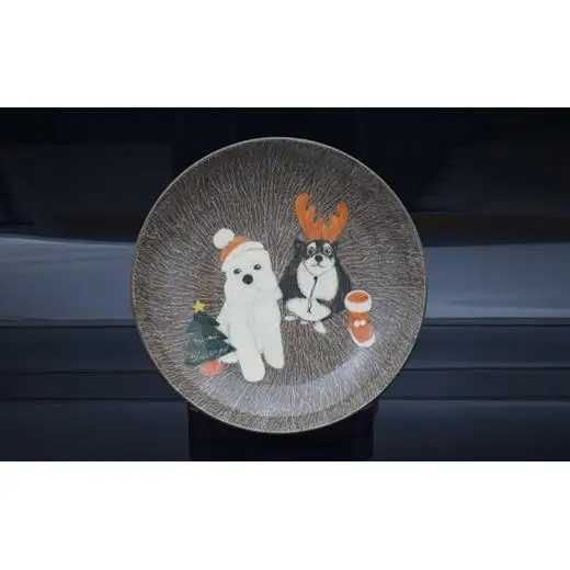 〈現川焼臥牛窯〉オーダーメイド８寸皿