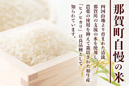 【お米の定期便6回】那賀町のお米 ヒノヒカリ 10kg×6回 計60kg【徳島県 那賀町 相生 国産 白米 精米 ヒノヒカリ 10kg 10キロ 60kg 60キロ 産地直送】YS-13