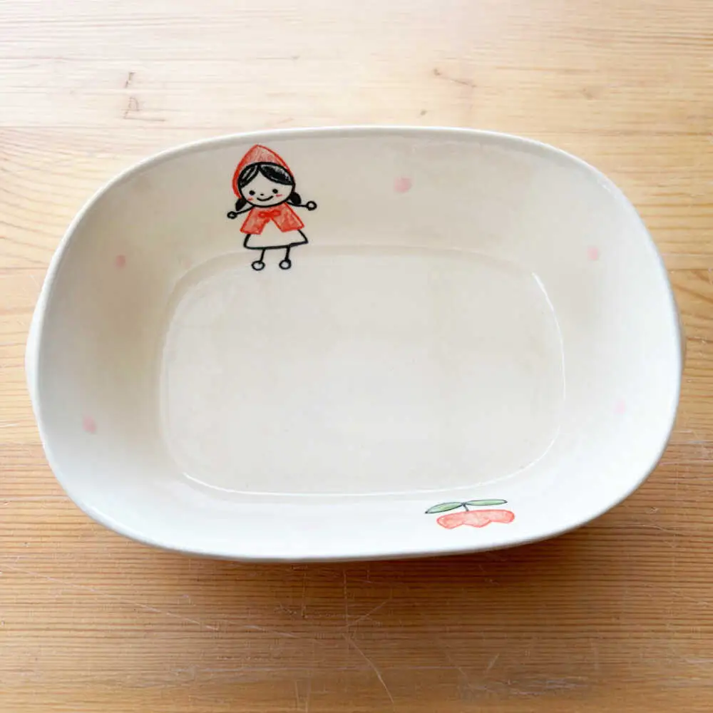 【瀬戸焼】子供用食器5点セット（女の子）【窯元SOUSEN】[BBCQ009]子ども食器 離乳