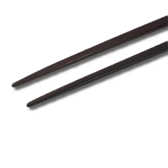 木工房矢吹の紫檀（したん）箸( 女性用 22cm 無垢 木製 箸 ローズウッド シタン 漆 )＜085-028＞