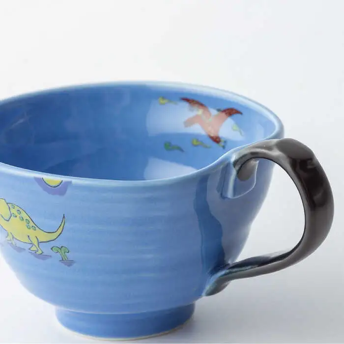 【波佐見焼】マグスープ碗 （ブルー）スープマグカップ 食器 【ふきの陶】[NF13] 波佐見焼