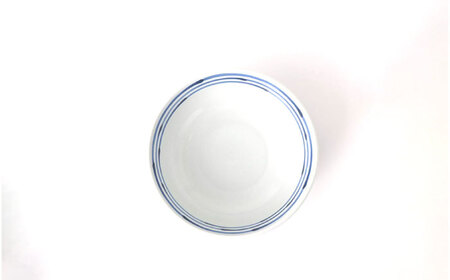 【波佐見焼】和染ライン  新浅小鉢 シンプル5個セット 食器 皿【福田陶器店】[PA318] 波佐見焼