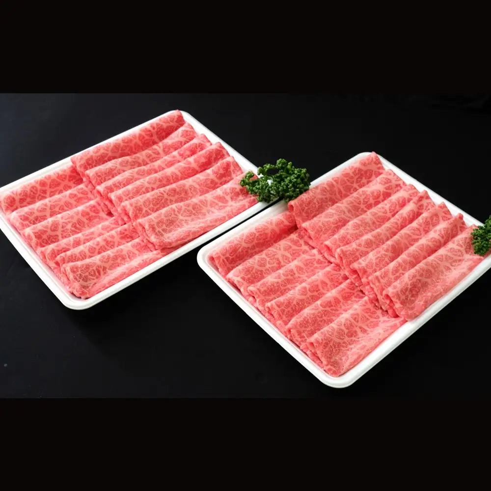 【お中元】佐賀牛 食べ比べ 肩ローススライス500g＋モモスライス500g K030121