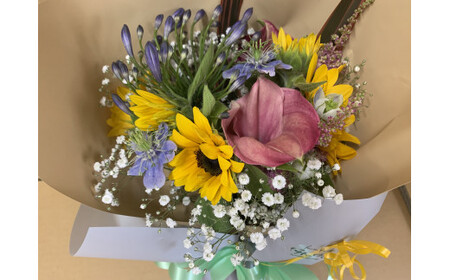 お花（生花）の12回定期便 花 定期便 生花 お花 鳥取県 倉吉市