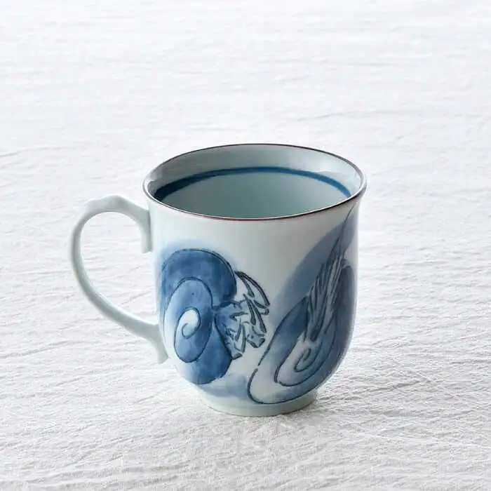 【波佐見焼】龍絵 ポカポカ マグカップ 1点 食器【松幸陶芸】[HB52] 波佐見焼