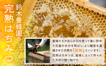 国産 純粋 無添加 完熟 はちみつ 蜂蜜 300g 2種セット 鈴木養蜂園
