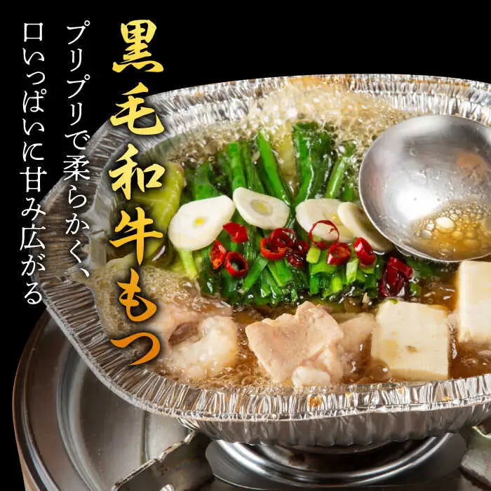 もつ鍋 西新初喜 醤油味 1人前 野菜あり [ABDA013] もつ鍋