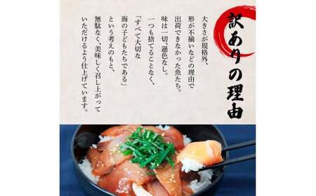 これが魚屋の漬け丼だ！～ハマチ～ 《訳あり》 ８０ｇ×１０P 