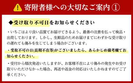 【先行予約】いちご あまりん 850g  苺 あまりん 贈答＼ 期間限定 特別寄附額 ／