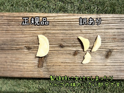 FB157_【訳あり】犬の無添加おやつ☆お砂糖不使用ドライりんご〈11月～5月20日限定〉