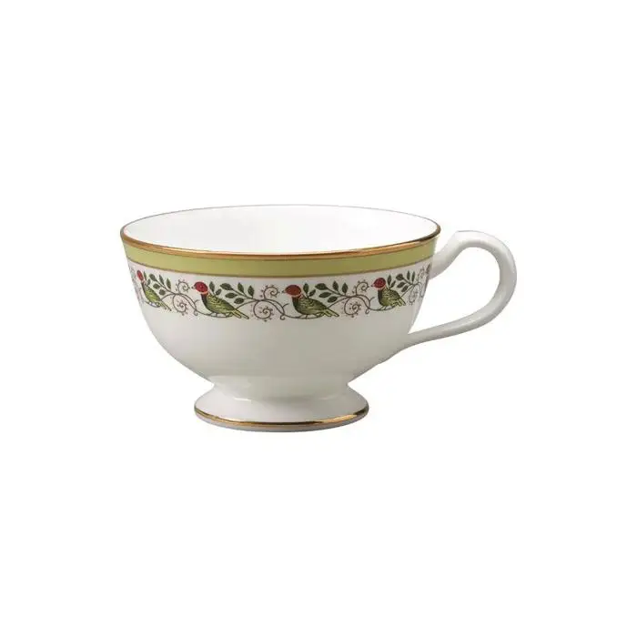 ノリタケ アーカイブコレクション カップ＆ソーサー(若草色絵鳥文)N-366J/X97221