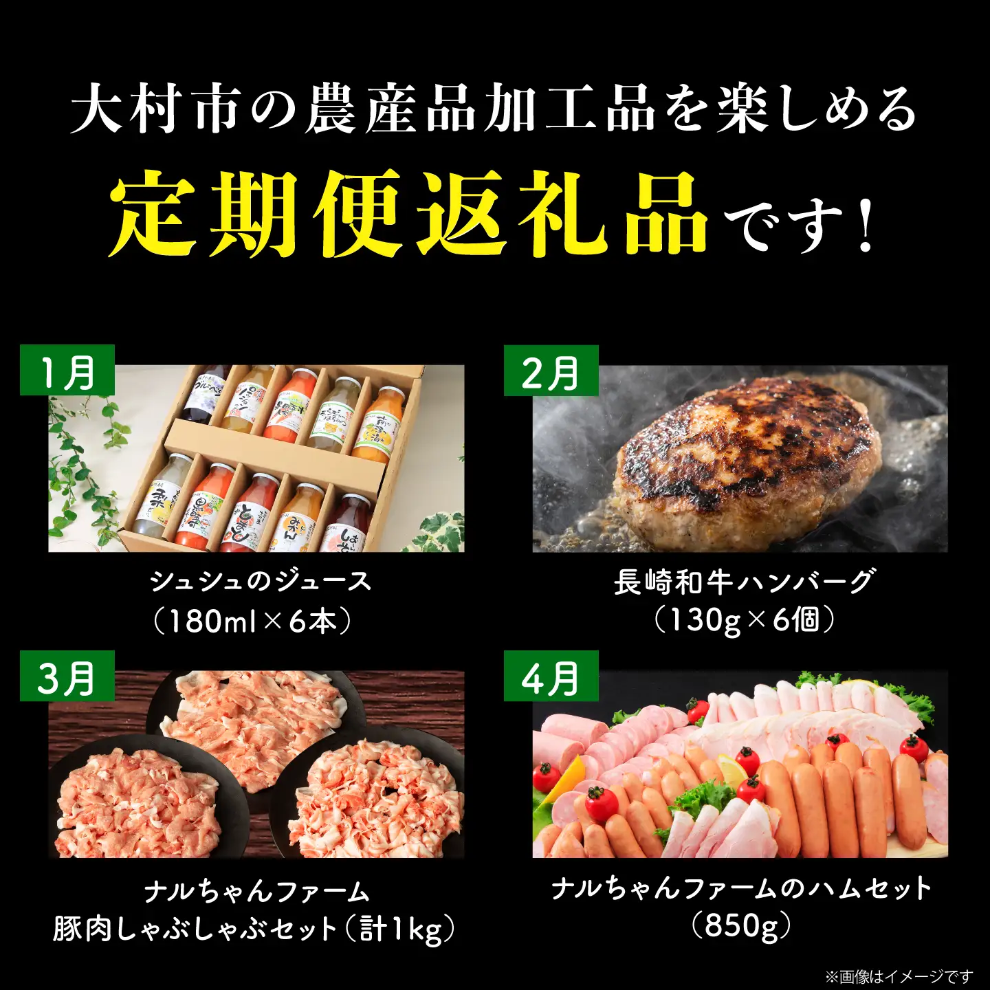 バラエティ定期便 ビジネスクラス  12回 大村市産 [ACAA098]