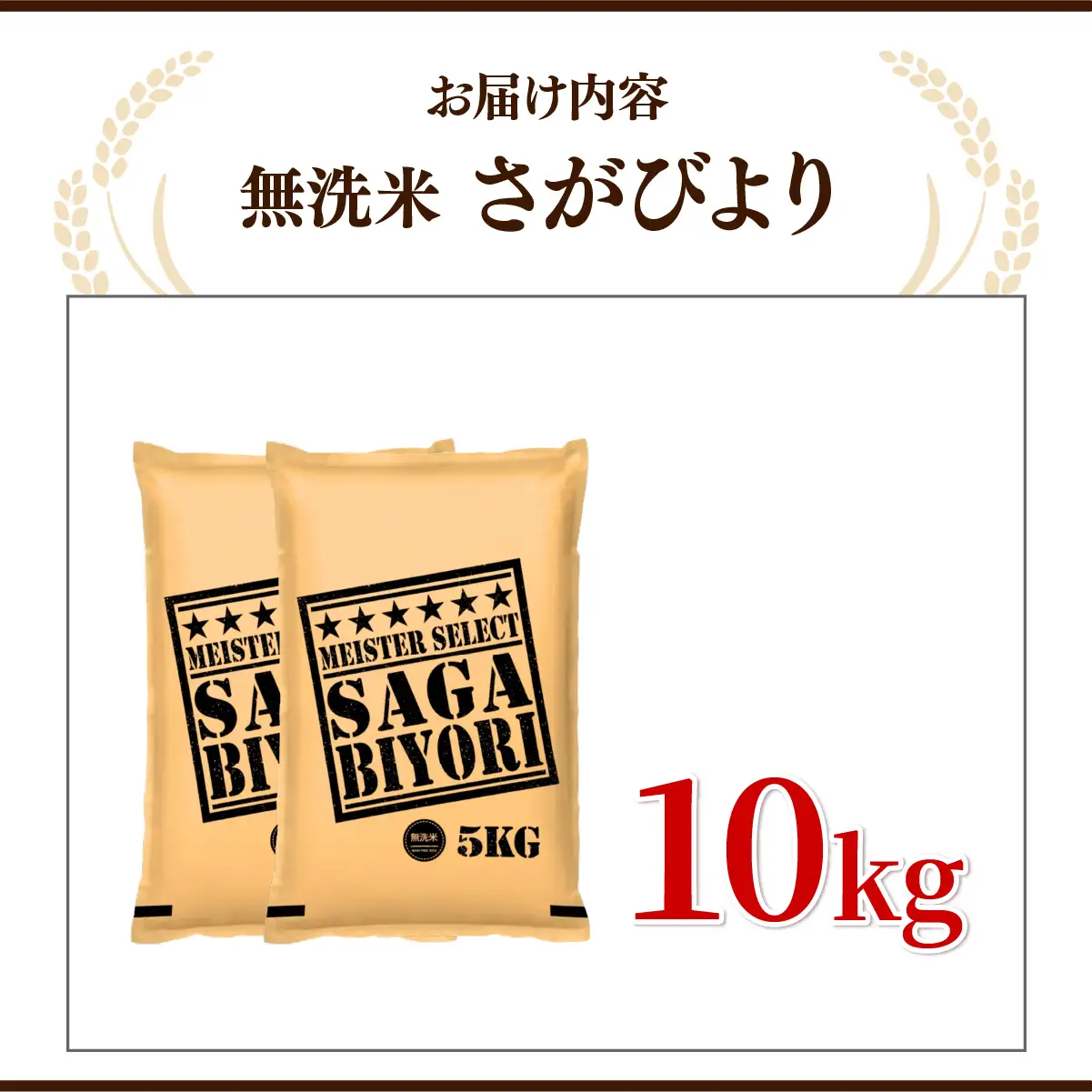 [令和7年産]  さがびより 無洗米 10kg
