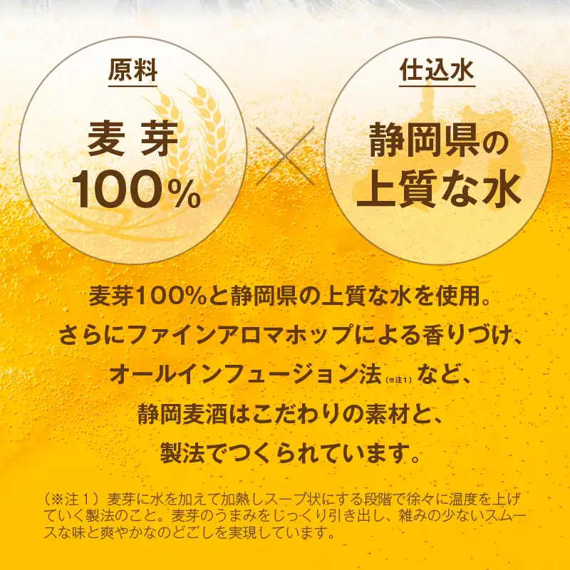 11月上旬より順次発送 数量限定 静岡麦酒500ml缶×1ケース（24本） (a21-091)