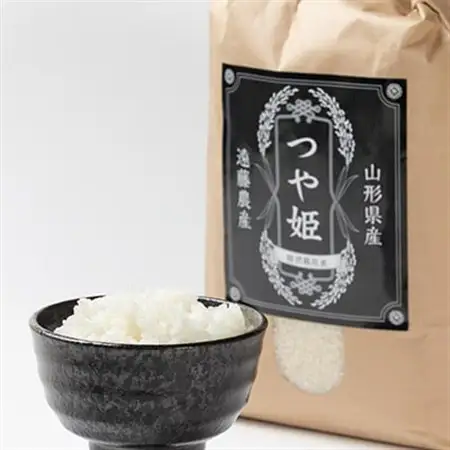 先行予約　令和8年産　山形県川西町産　つや姫　精米10kg_ 精米 米 _【1462402】