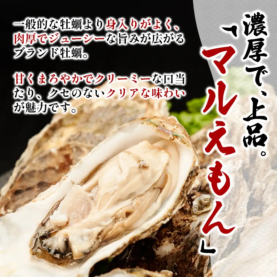 【お歳暮】北海道 厚岸産 ブランド牡蠣 マルえもん 殻付き 牡蠣 LLサイズ 14個 【光輝】 [ 魚貝類 生牡蠣 海鮮 海の幸 生食用牡蠣 生食用 生食用殻付き牡蠣 濃厚 甘み  オイスター ]  