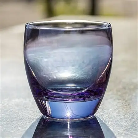 諏訪湖グラス「十三夜」　冷酒グラス1個　K-13_雑貨・日用品 グラス・カップ 食器 _【1460448】