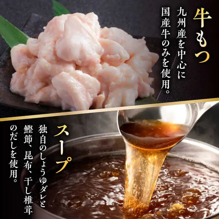 もつ鍋 醤油味 3人前 [ABDJ002] もつ鍋