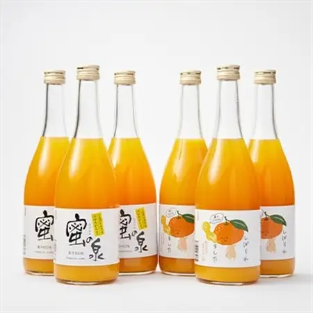 和泉みかんを使用した100%みかんジュース(720ml　6本セット)【1498456】