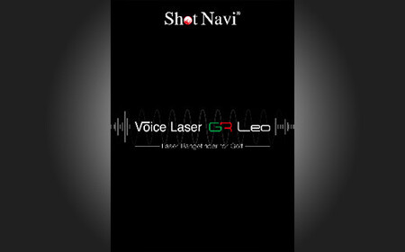 Shot Navi Voice Laser GR Leo（ショットナビ ボイスレーザーGRレオ）＜ホワイト（White）＞　【11218-0675】 ゴルフ 距離計