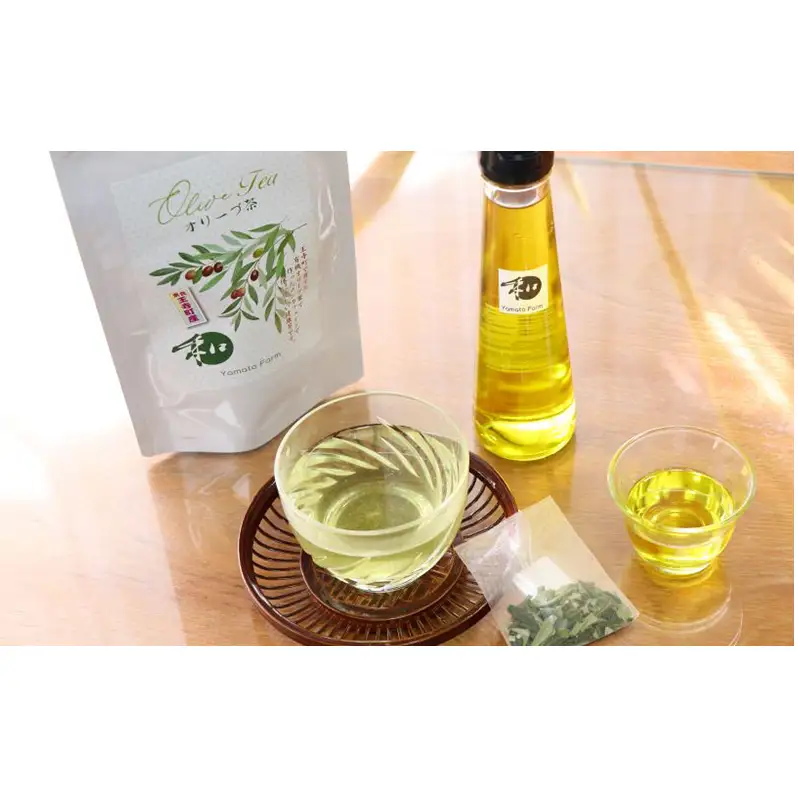 【Olive Japan 2024 金賞受賞】奈良県王寺町産オリーブオイル100ml＋オリーブティーセット ティーバッグ オリーブ茶 国産 特産品 爽やか 風味 