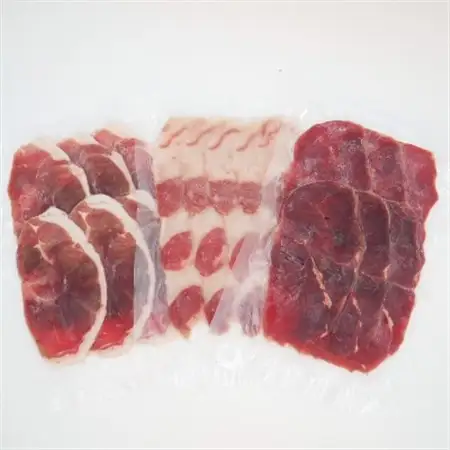 熊・鹿・猪ジビエ三種食べ比べすき焼きセット210g(3～2人前)旅館のプロ料理人の無添加手作りタレ付_肉 鹿肉  しか シカ  肉 猪肉  いのしし イノシシ  肉   _【配送不可地域：離島】【1267160】