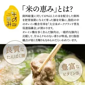 米の恵み豚/4種しゃぶしゃぶ食べ比べ1.4kg _1175R