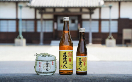 清酒曻勢 "毘沙門天" 720ml【願掛け用絵馬付き】日本酒 四合瓶 兵庫県産山田錦 純米　H020-017