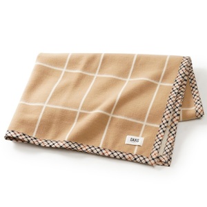 DAKS ウォッシャブルウール毛布(毛羽部分)｜ブランケット 快眠 快適 熟睡 睡眠 洗える 洗濯可能 丸洗い可能 [4517]