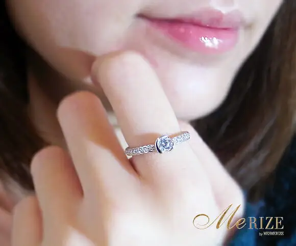 指輪 天然ダイヤモンド 0.35ct SIクラス Denise デニス【プラチナ950】 r-116（KRP） N27-1410