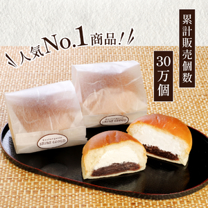 【3か月定期便】あん生クリームパン　ギフトセット6個入り 
