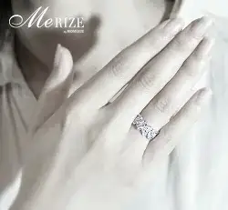 指輪 天然 ダイヤモンド 0.5ct パヴェ SIクラス Cutie Nicole【プラチナ950】r-180（KRP）N85-1410
