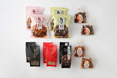 ミヤト製菓　お米の油の二度揚げかりんとう　5種＋食べきりサイズ2種 (14袋セット) ※着日指定不可 _EF04