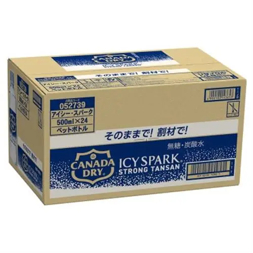 アイシー・スパーク from カナダドライ　500mlPET×24本_飲料・ドリンク 炭酸飲料 ジュース _【1473457】