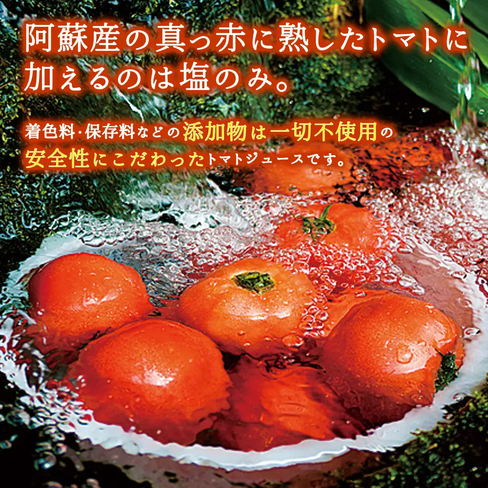 阿蘇ものがたりのトマトジュース 270ml×4本セット 定期便【全3回/毎月】