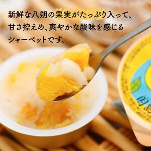因島のはっさくシャーベット(未凍結）（75g×12個）